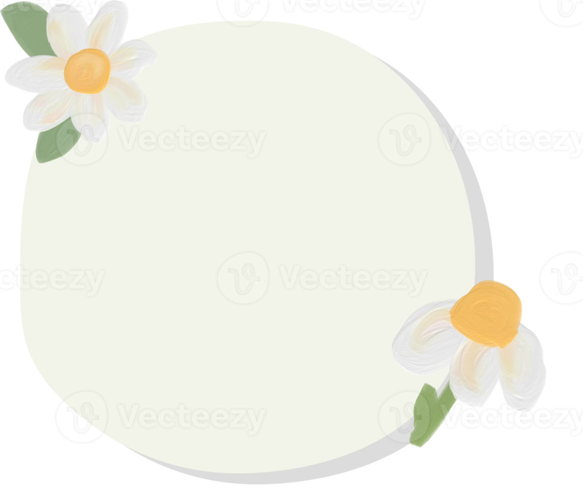 cute oil paint kid style draw on white notepad paper png