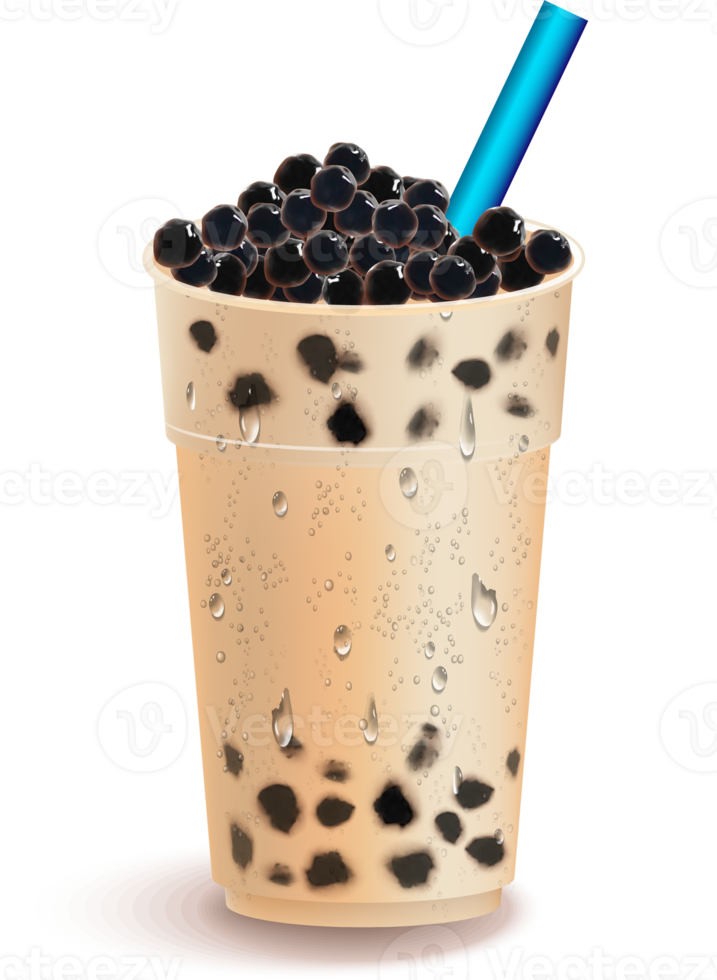 Bubble milk tea, Pearl milk tea. png. 15723705 PNG