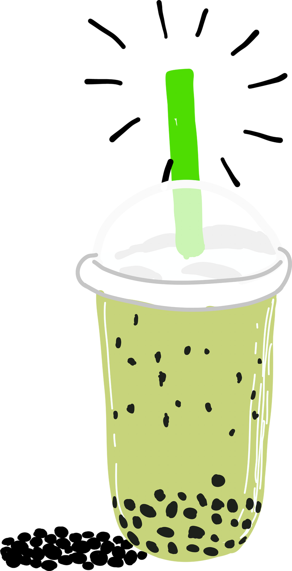 Bubble milk tea, Pearl milk tea. png. 15723718 PNG