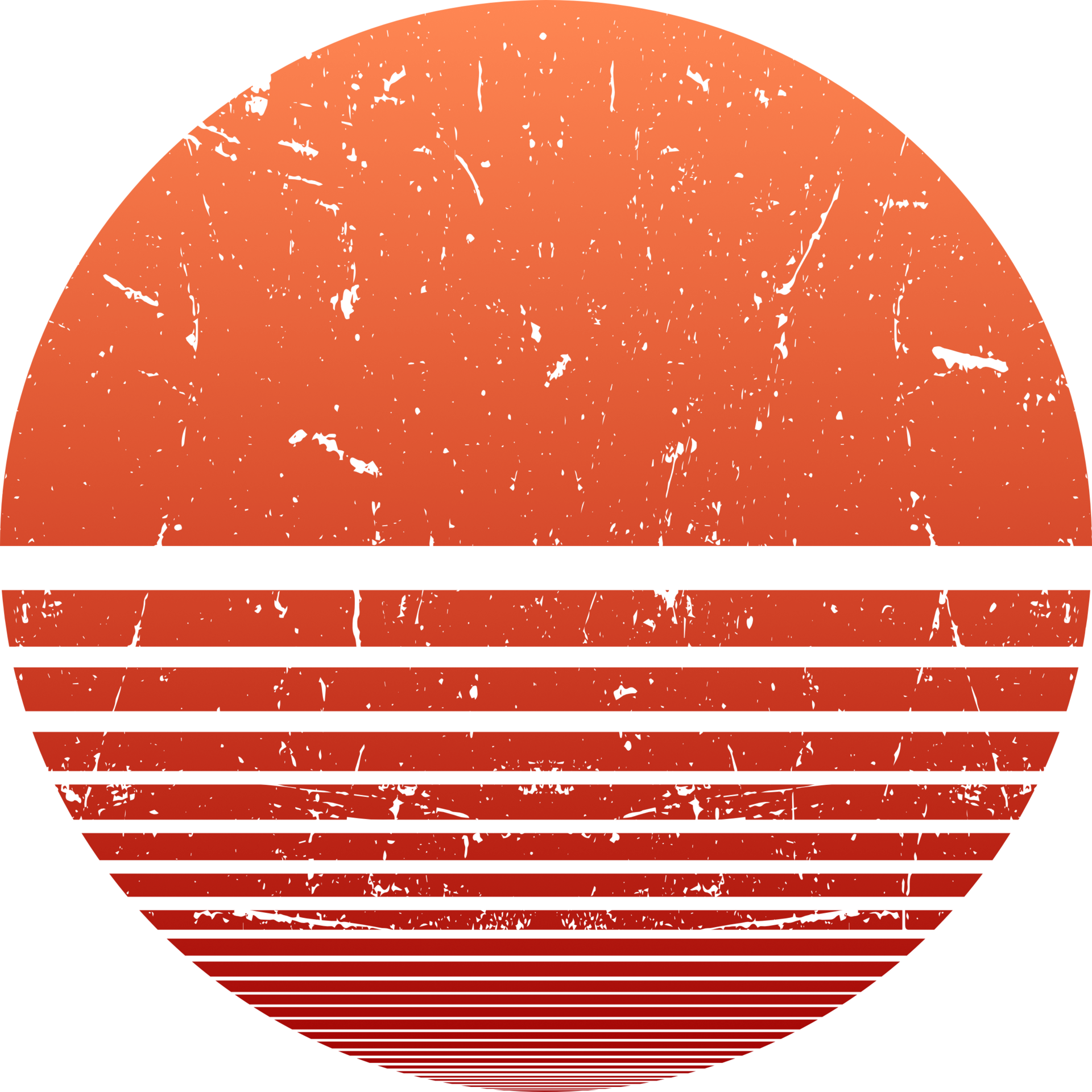 Vintage Retro Sunset 15723866 PNG