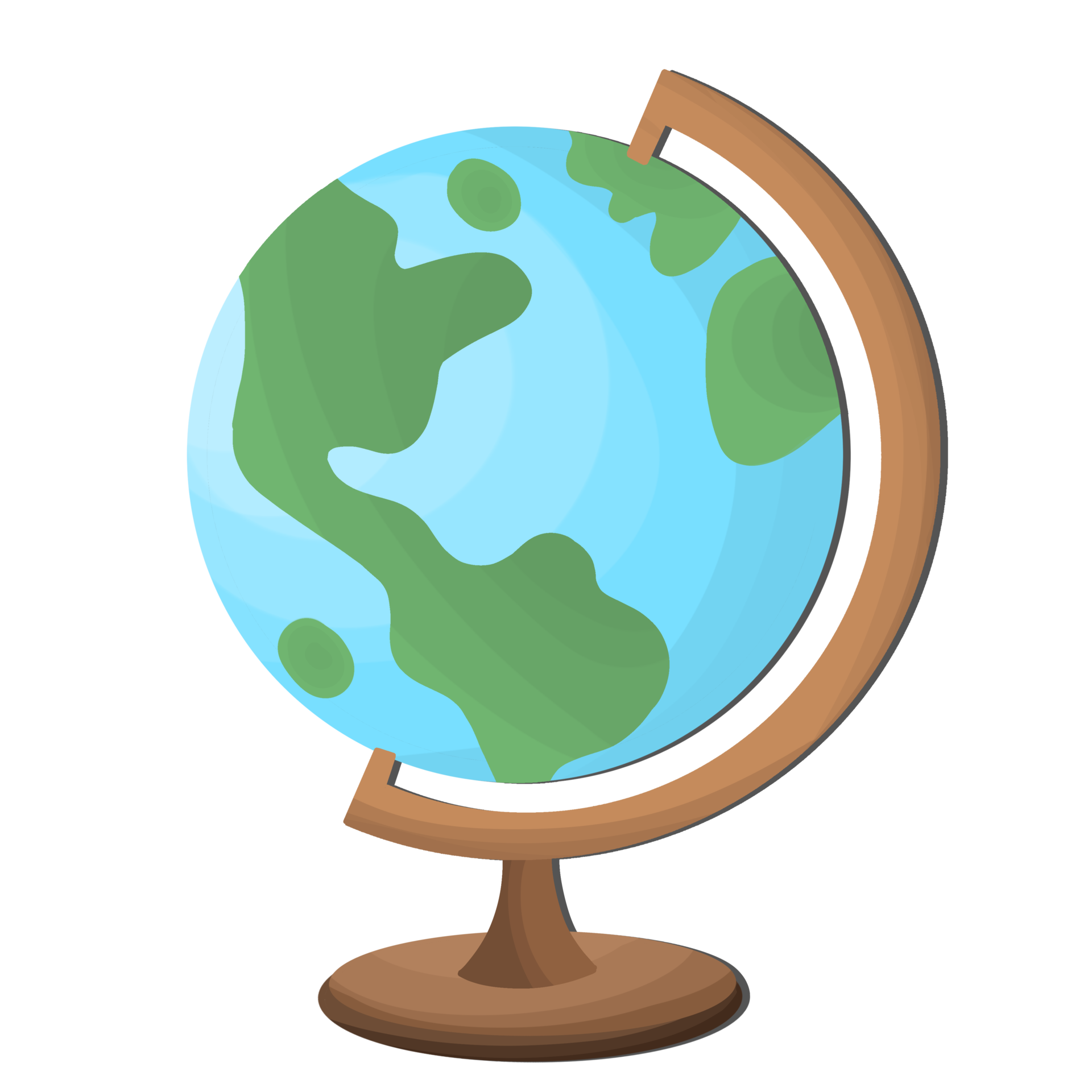 Free Globe of Planet Earth with Map of World 15723958 PNG with Transparent  Background