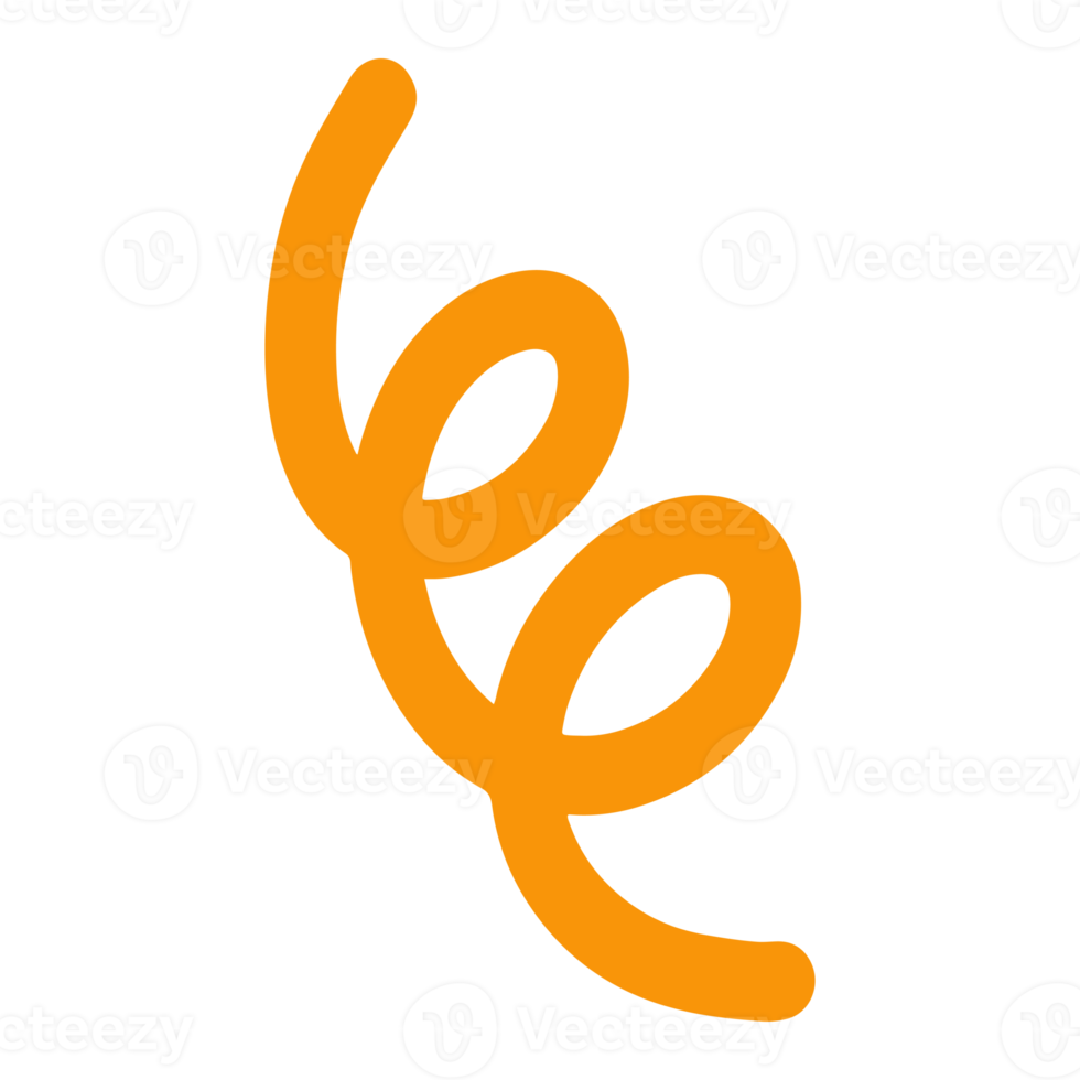Trendy colorful line in dynamic shape png