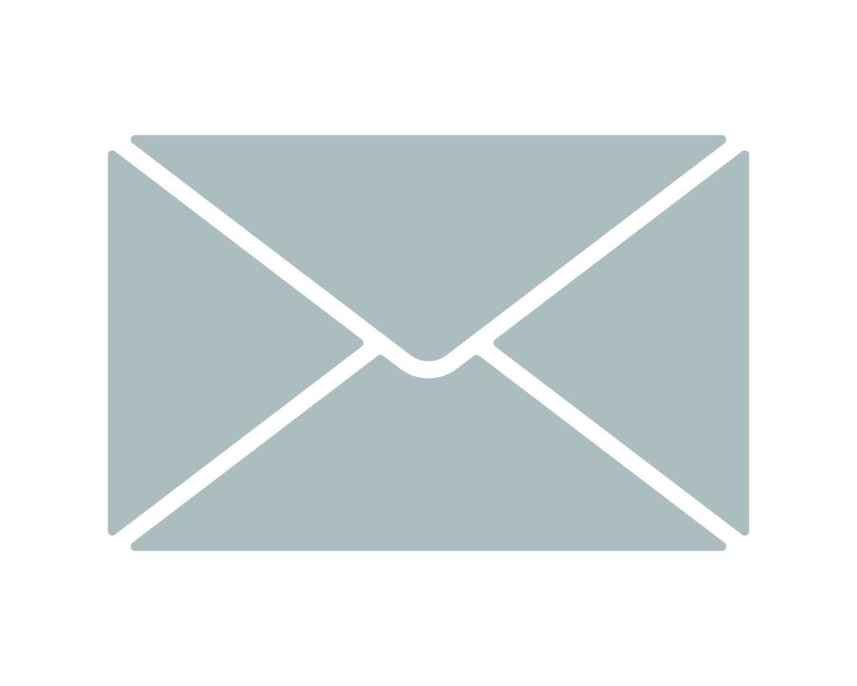 icono de vector de correo