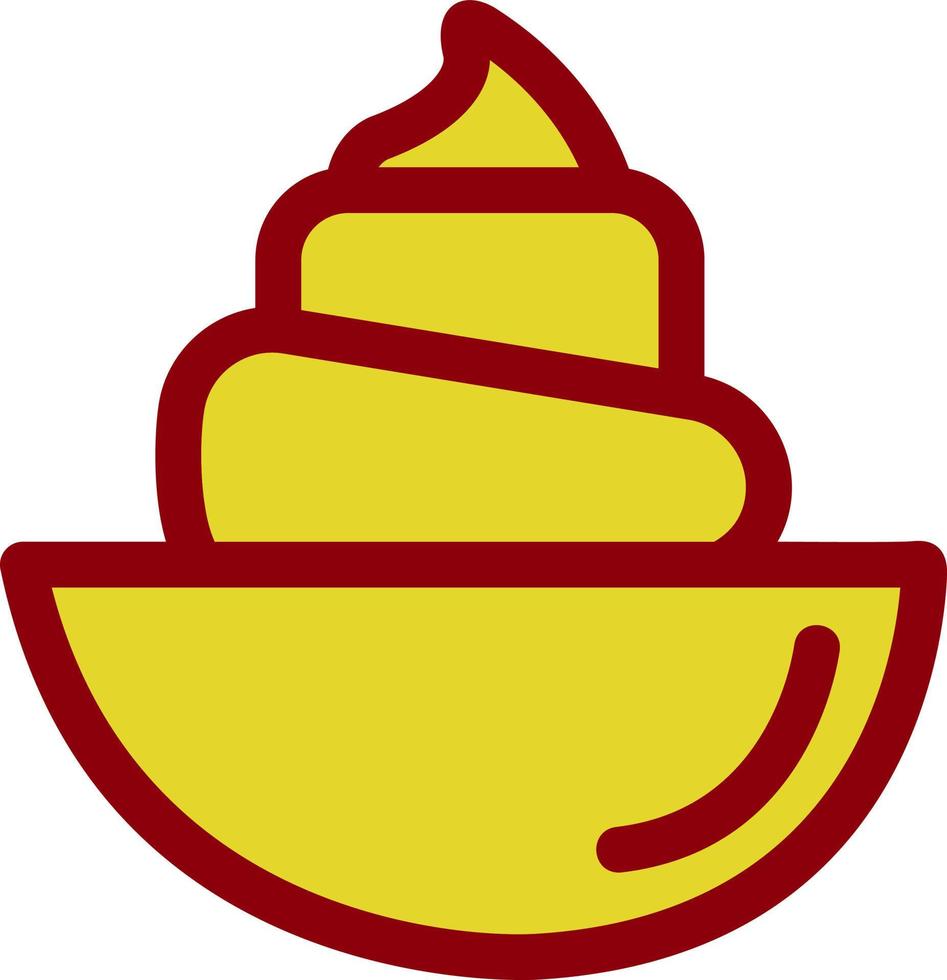 Deviled Eggs Vector Icon Design
