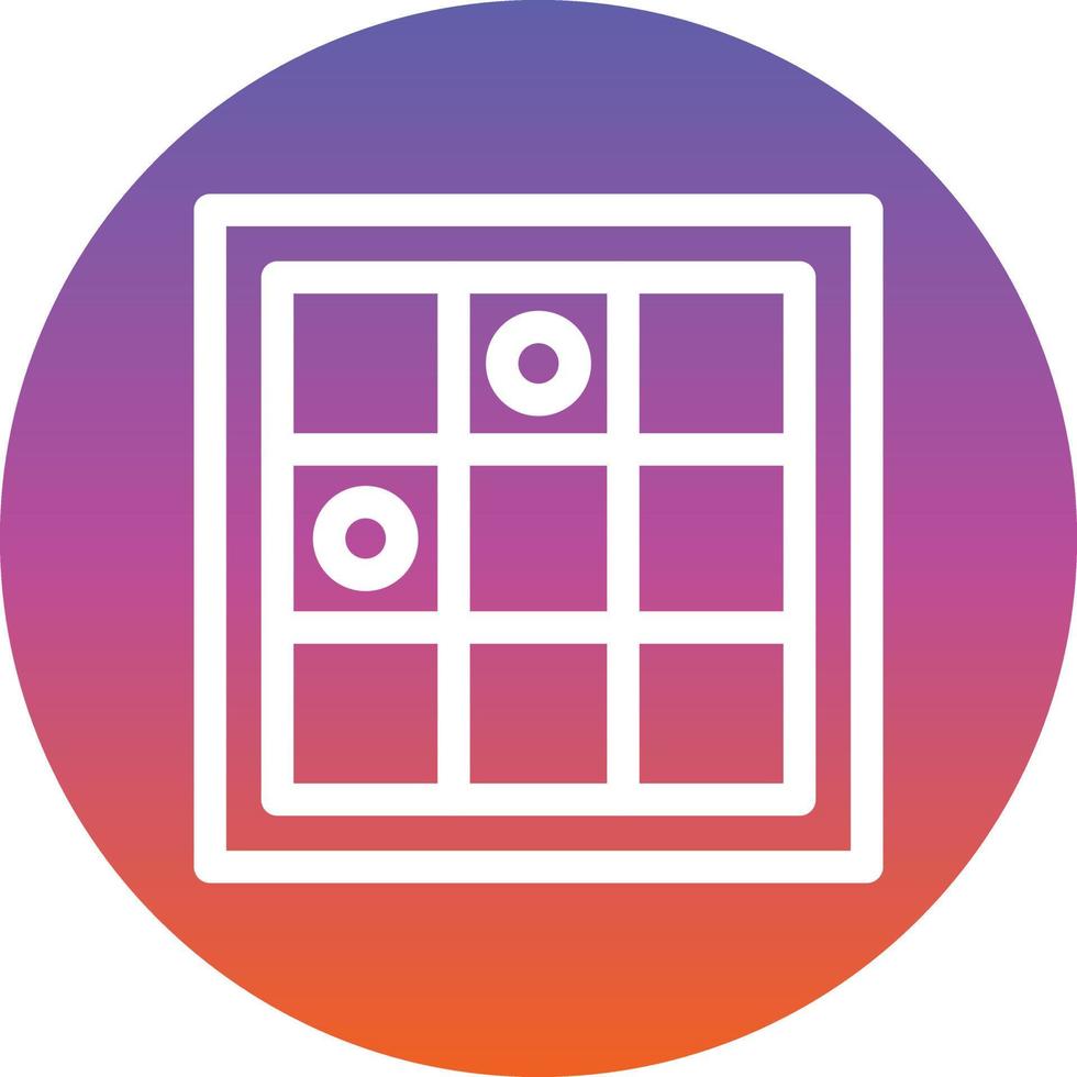 Chess Game Line Vector Icon Design
