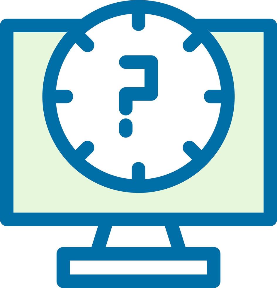Lag Line Vector Icon Design