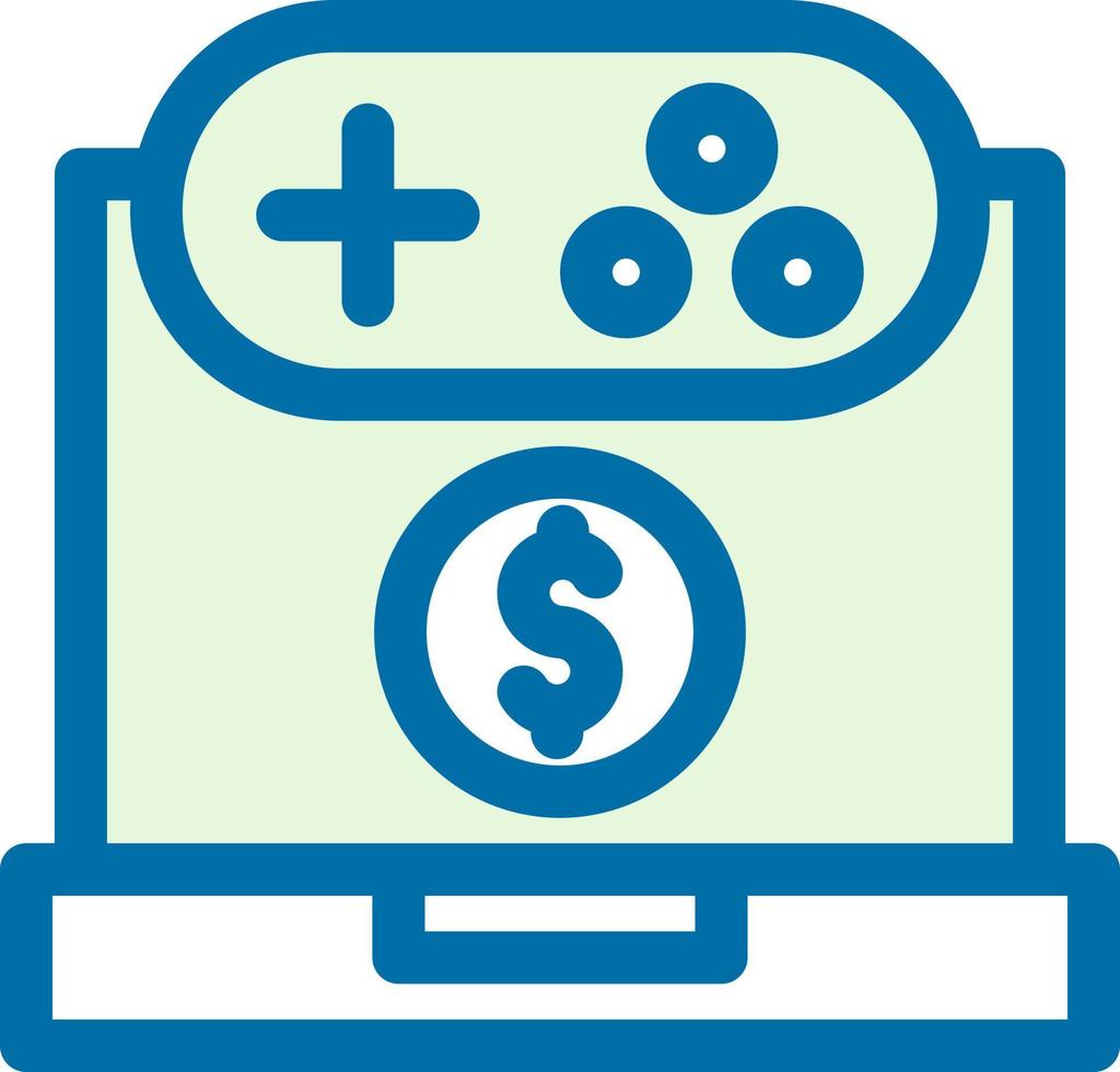 Purchase Game Line Vector Icon Design
