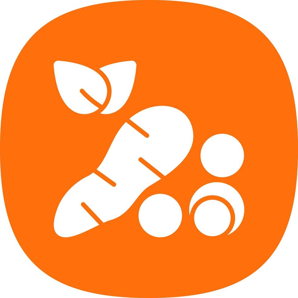 Tapioca Vector Icon Design