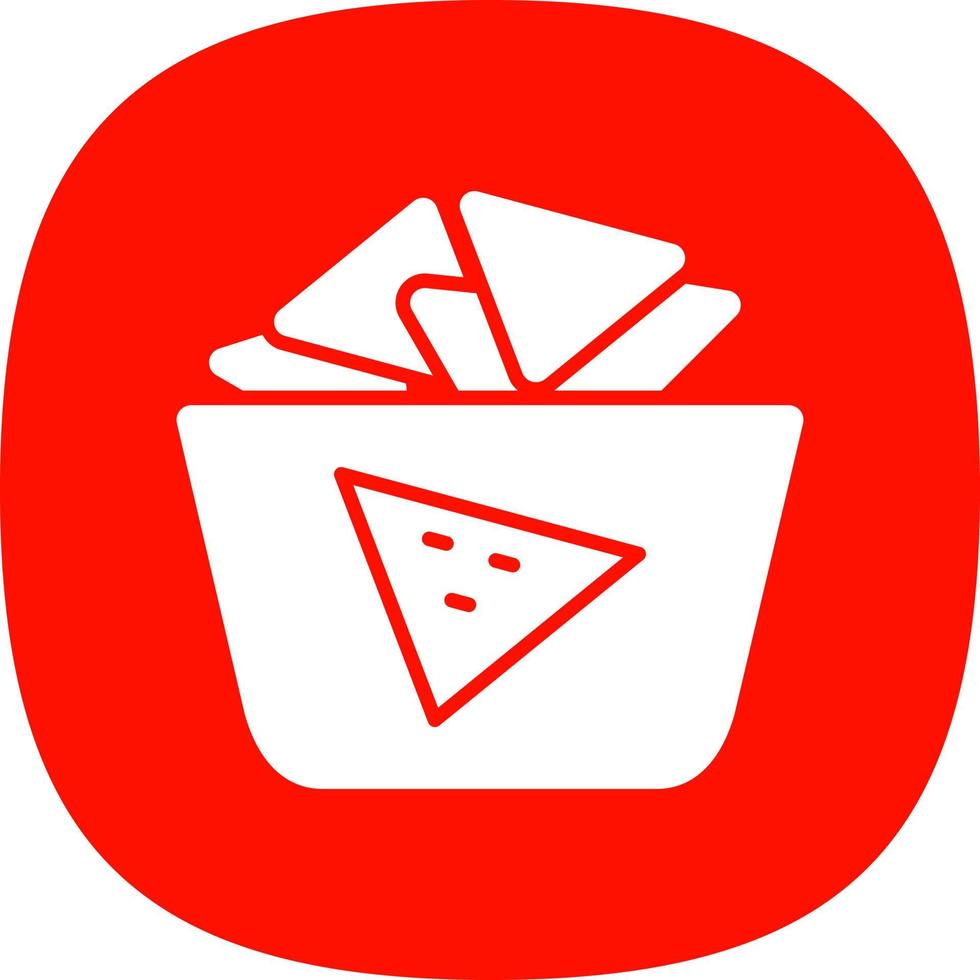 Nachos Vector Icon Design