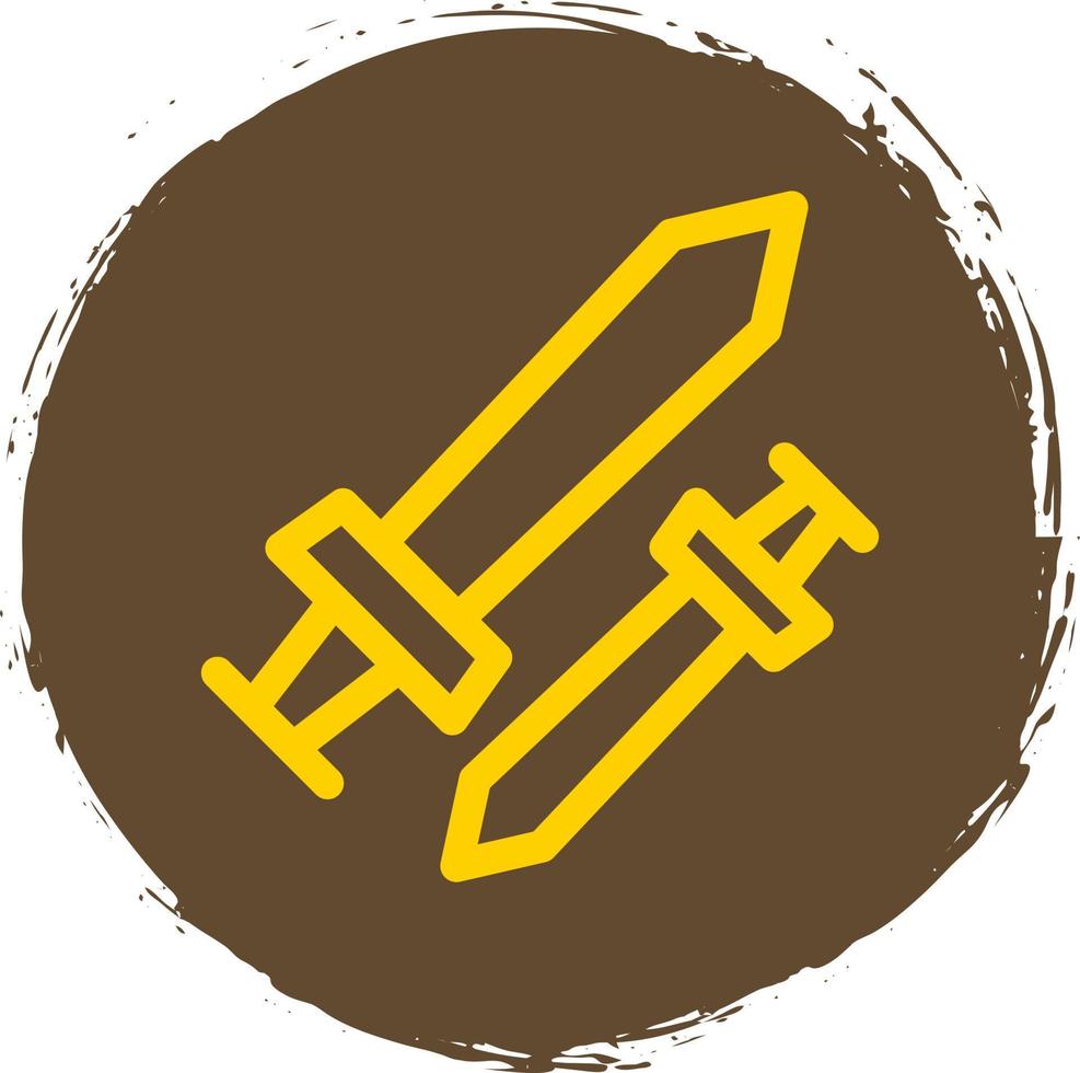 Pvp Line Vector Icon Design