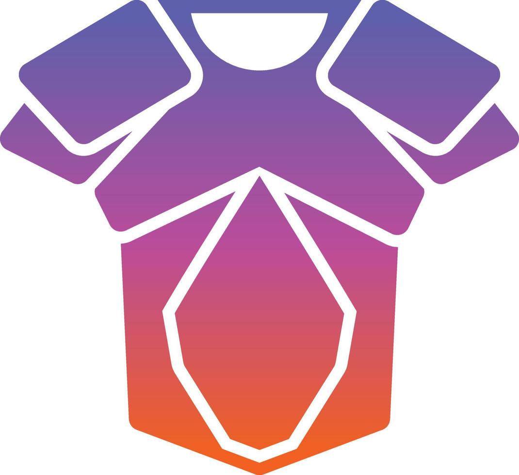 Armor Line Vector Icon Design