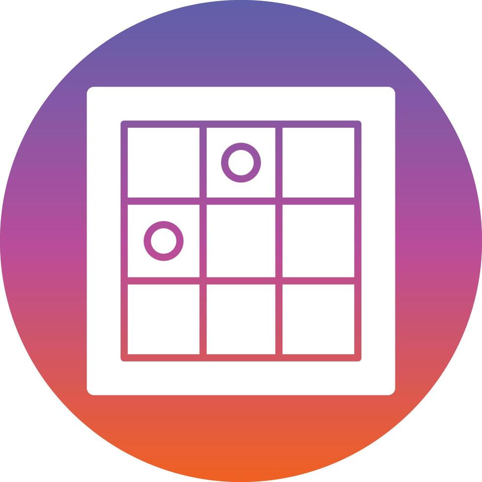 Chess Game Line Vector Icon Design