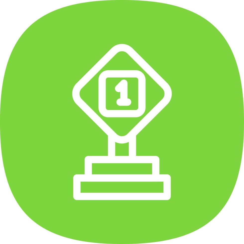 Reward Line Vector Icon Design