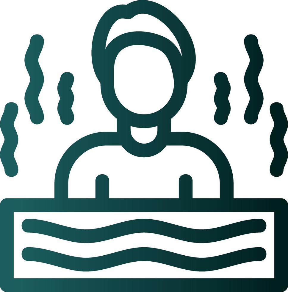 Sauna Vector Icon Design