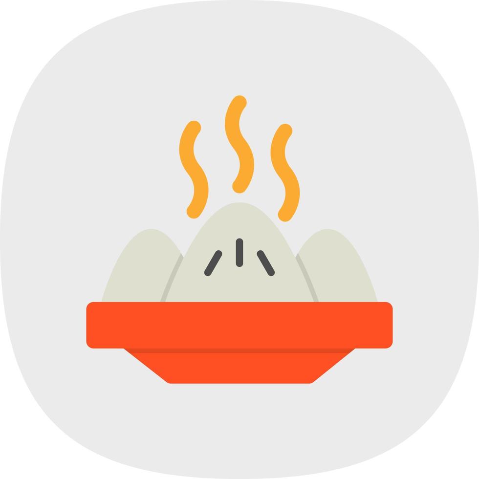 diseño de icono de vector de dim sum