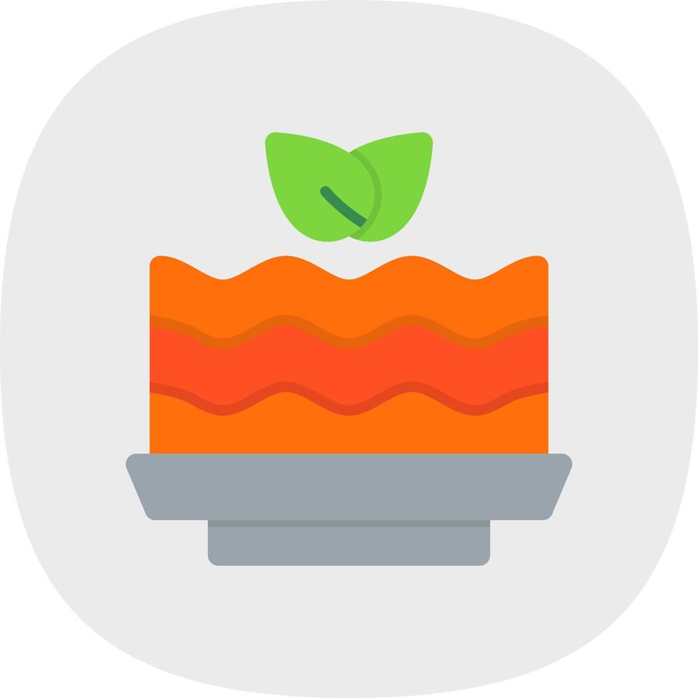 Lasagna Vector Icon Design