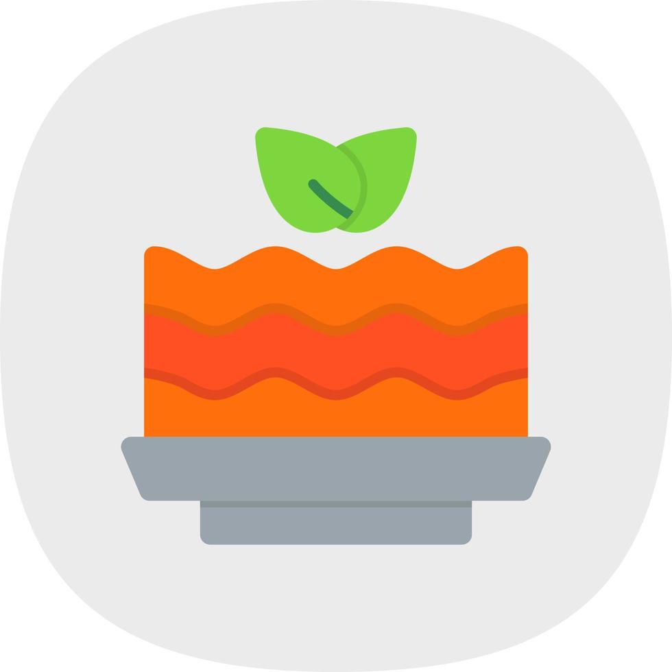 Lasagna Vector Icon Design