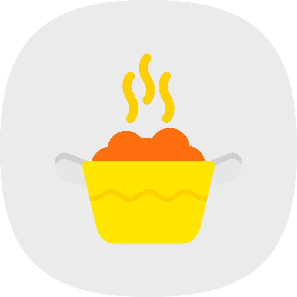 Curry Vector Icon Design