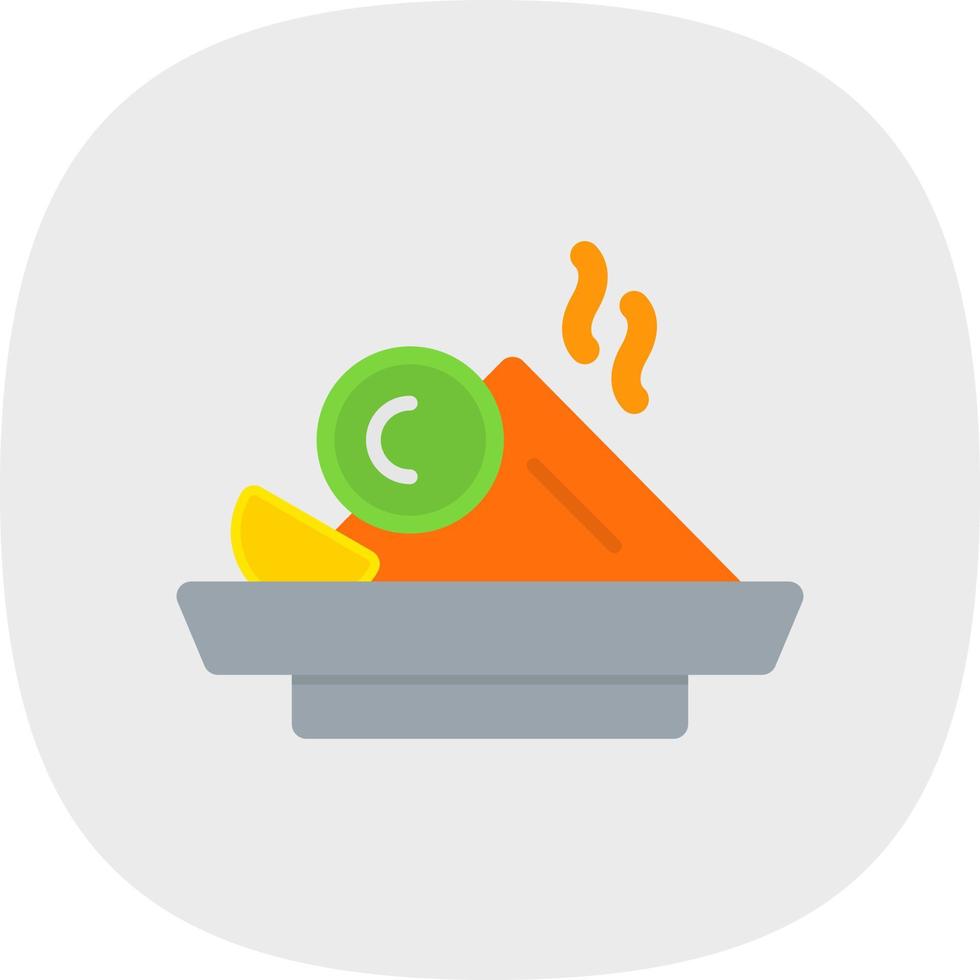 Nasi Goreng Vector Icon Design
