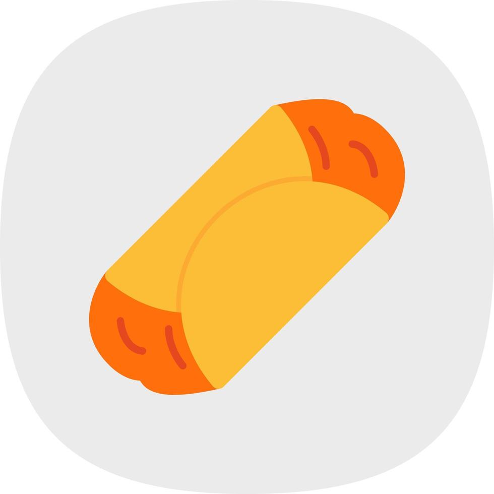 Enchilada Vector Icon Design
