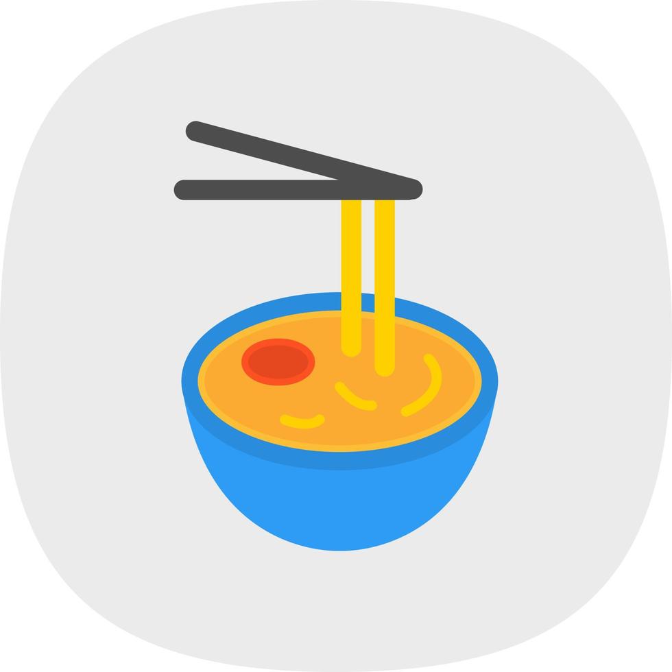 Bibimbap Vector Icon Design