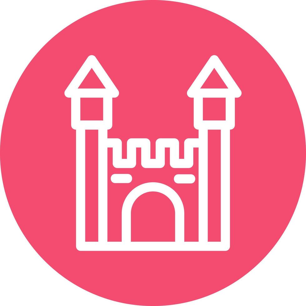 Bouncy Castle Icon vector