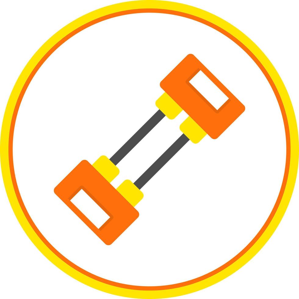 Chest Expander Vector Icon Design