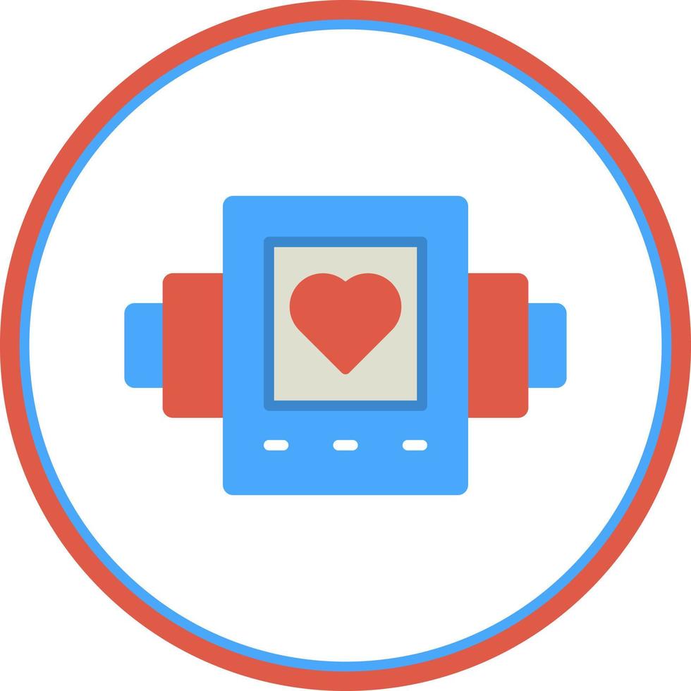 Pulsometer Vector Icon Design