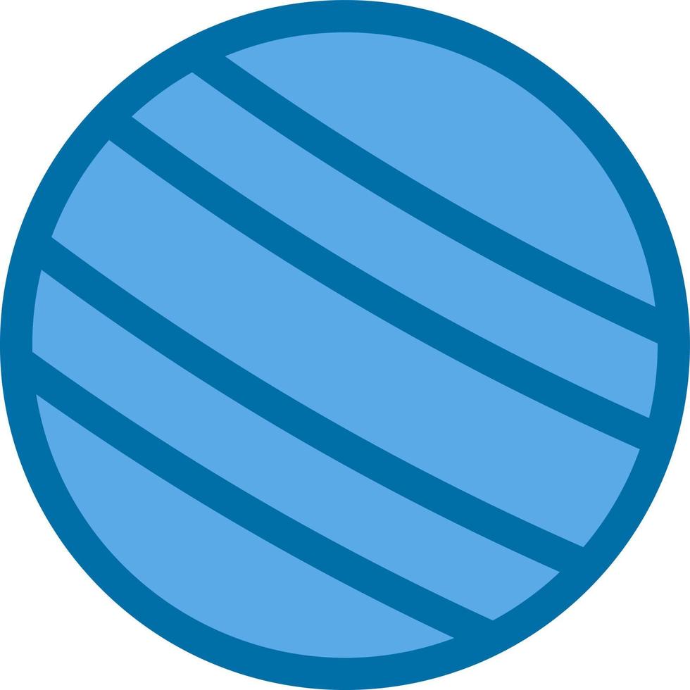 Fitball Vector Icon Design