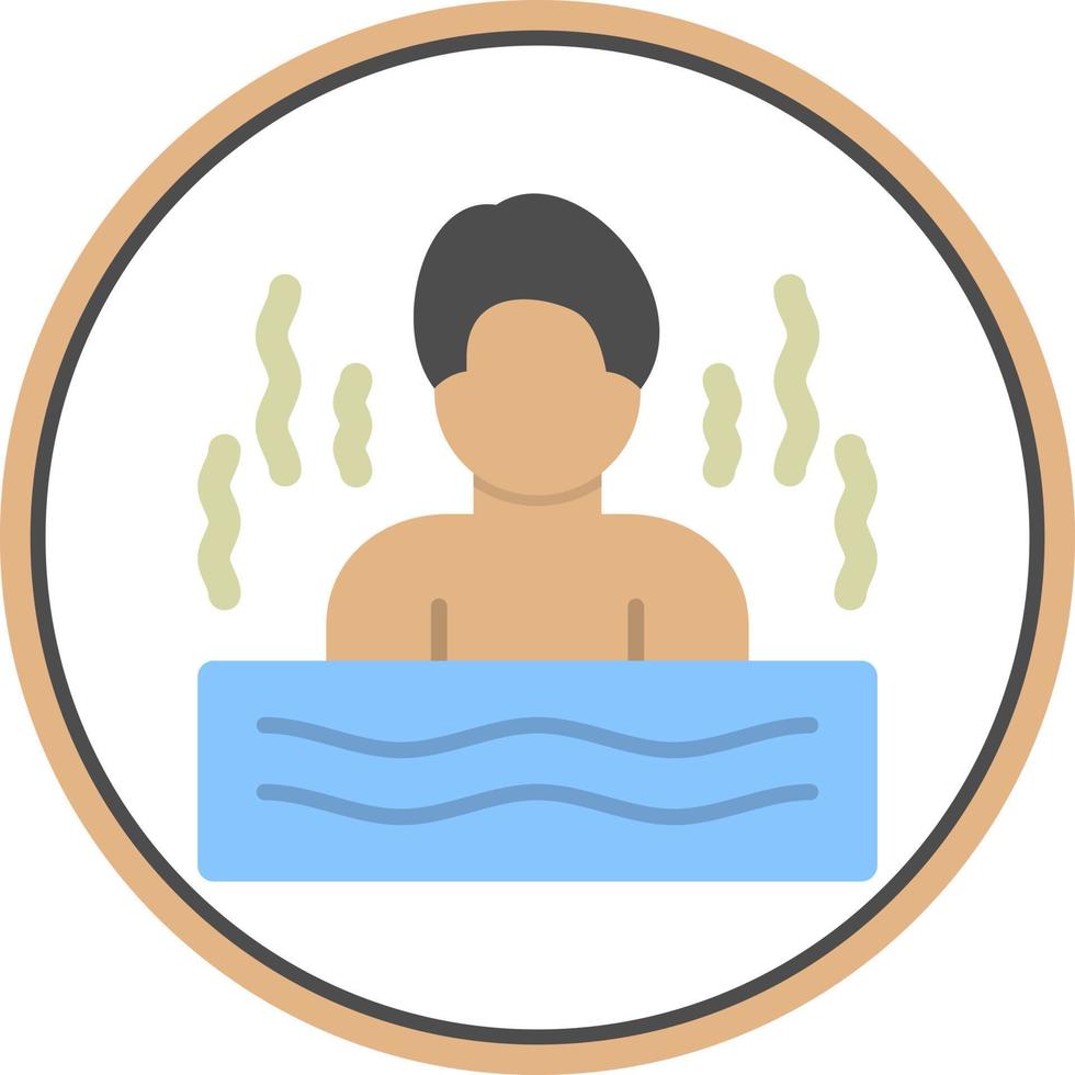 Sauna Vector Icon Design