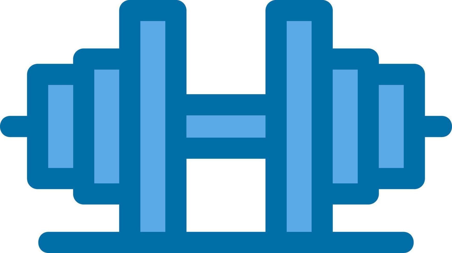 Barbells Vector Icon Design