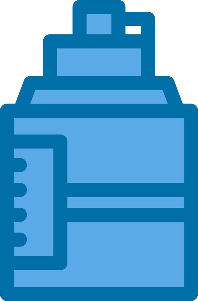 Water Bottle Vector Icon Design