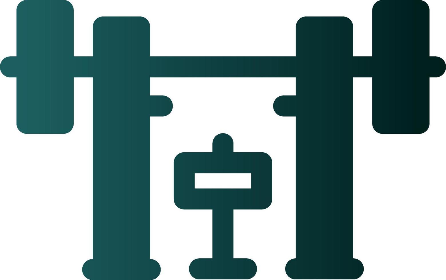 Weight Bar Vector Icon Design