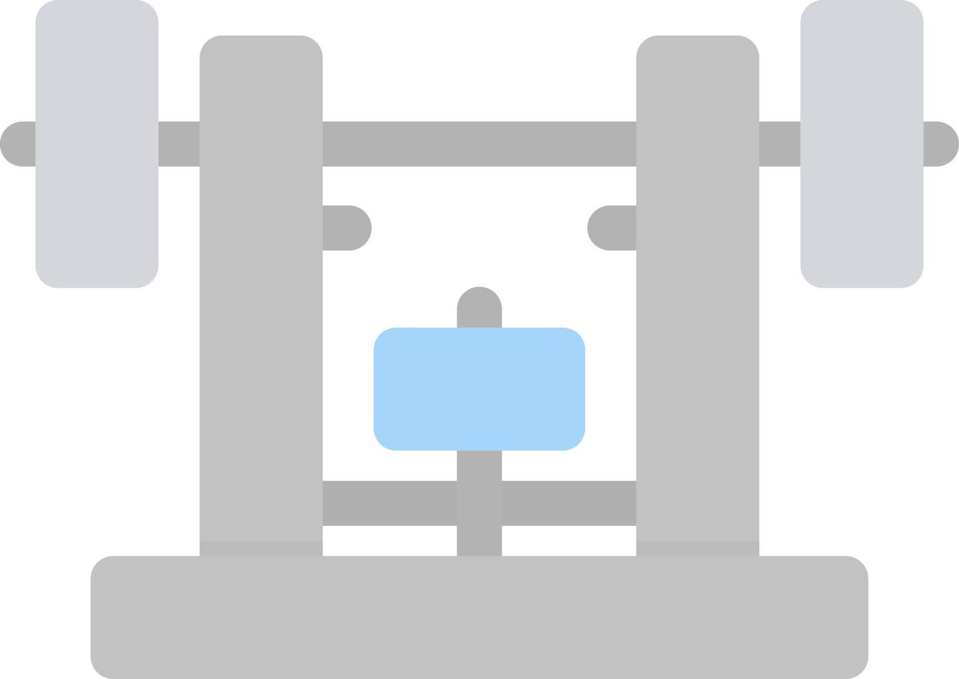 Bench Press Vector Icon Design