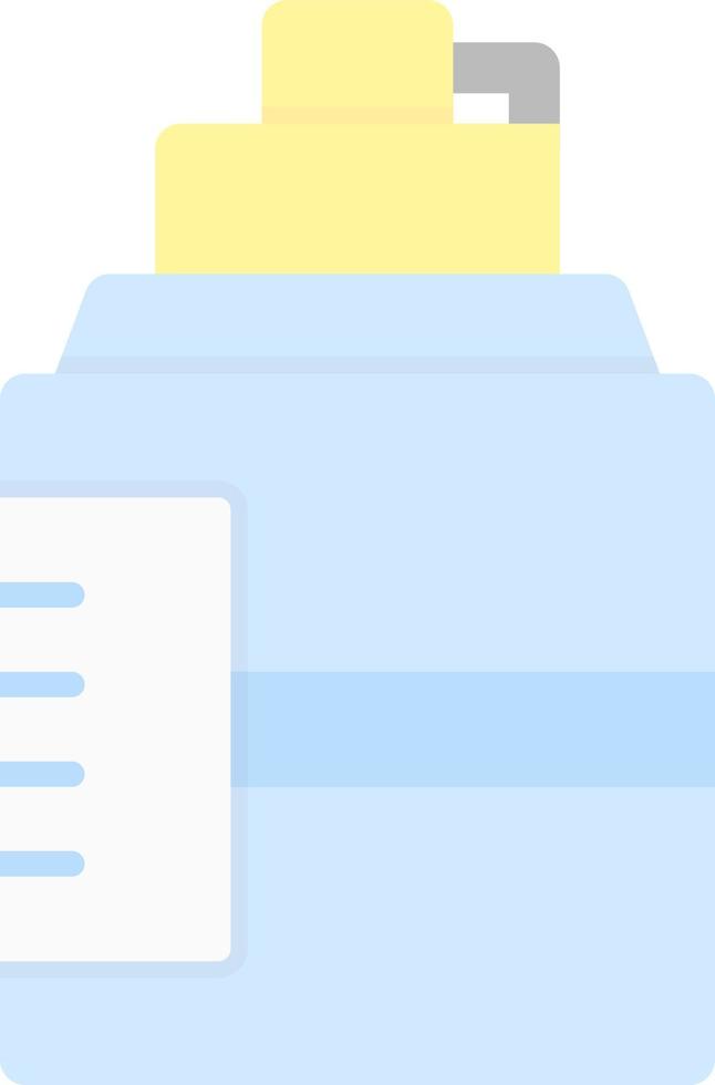 Water Bottle Vector Icon Design