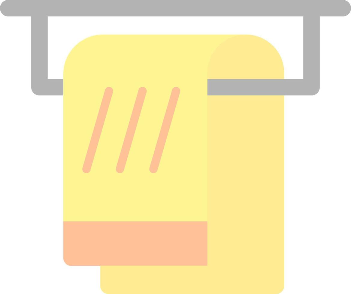 Towel Vector Icon Design