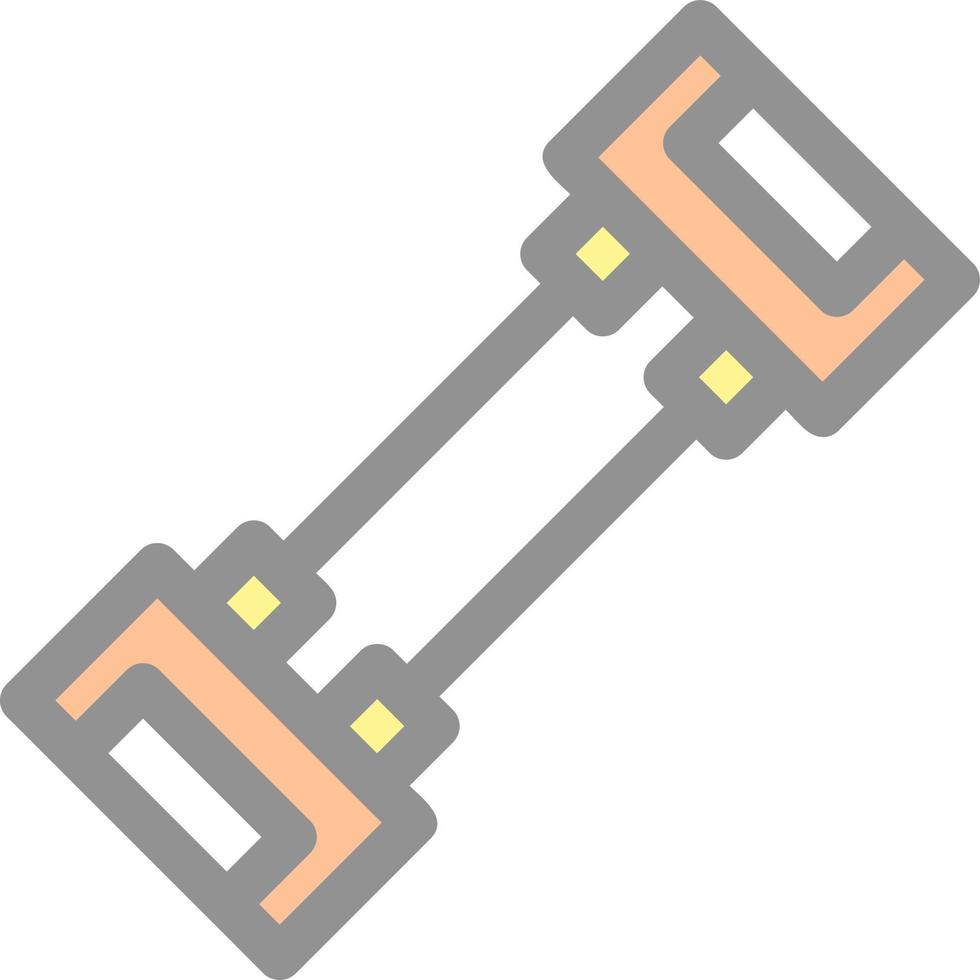 Chest Expander Vector Icon Design