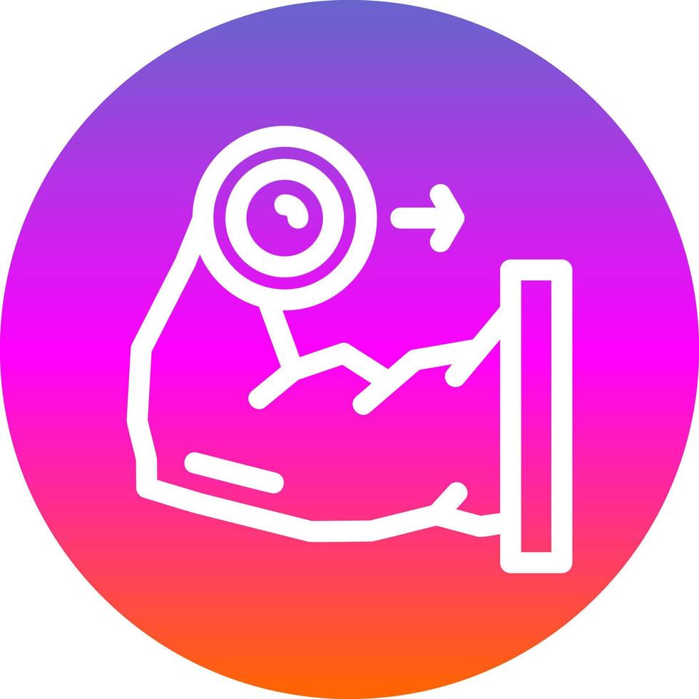 Weightlifter Vector Icon Design