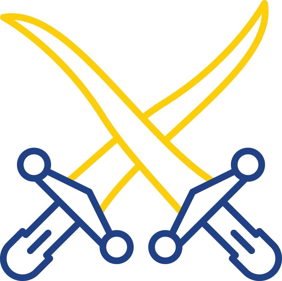 Swords Vector Icon Design