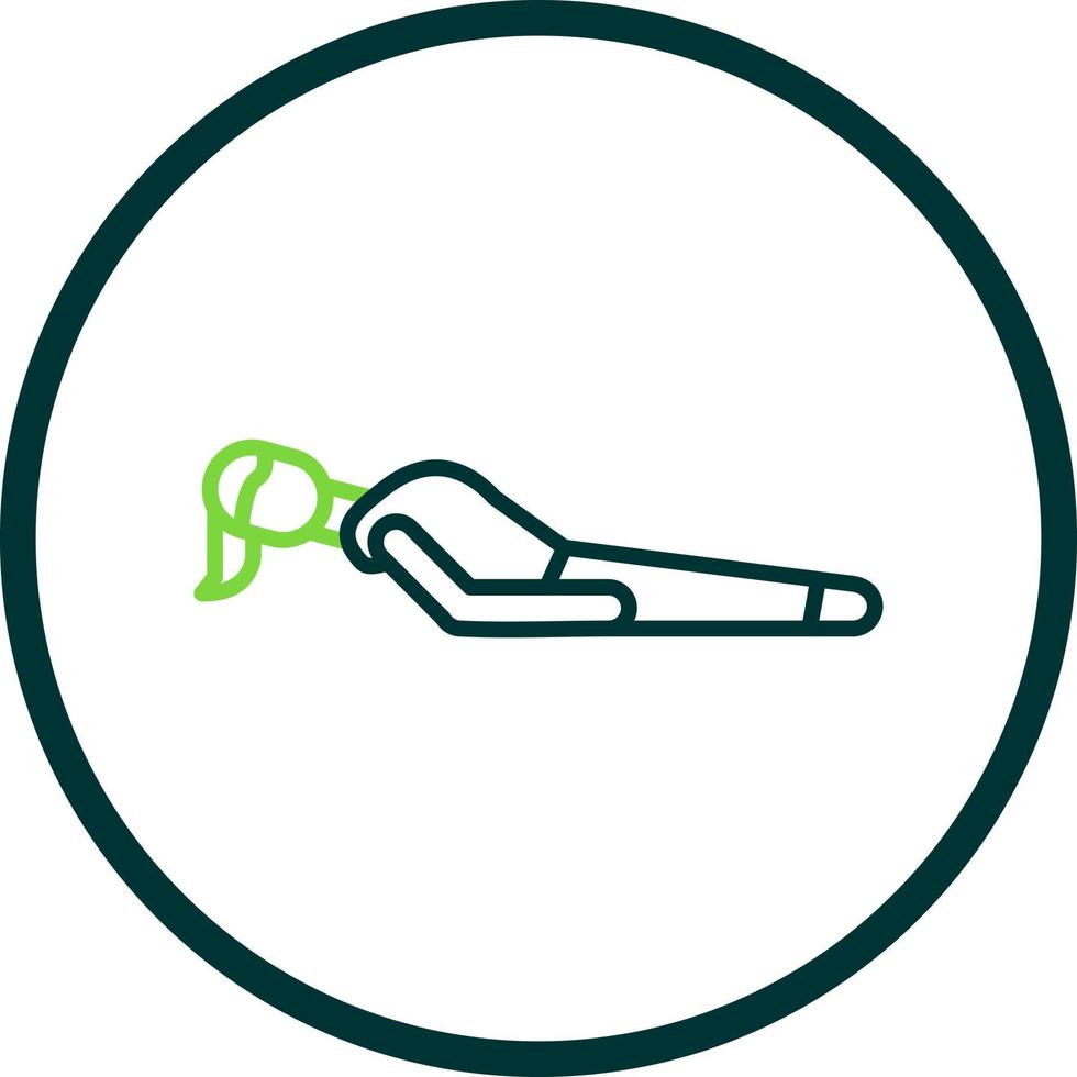 Fish Pose Vector Icon Design