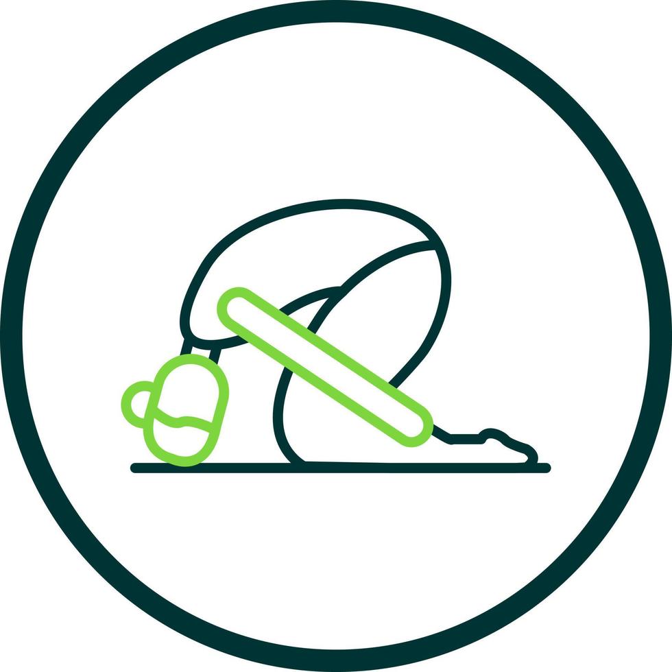 Hare Pose Vector Icon Design