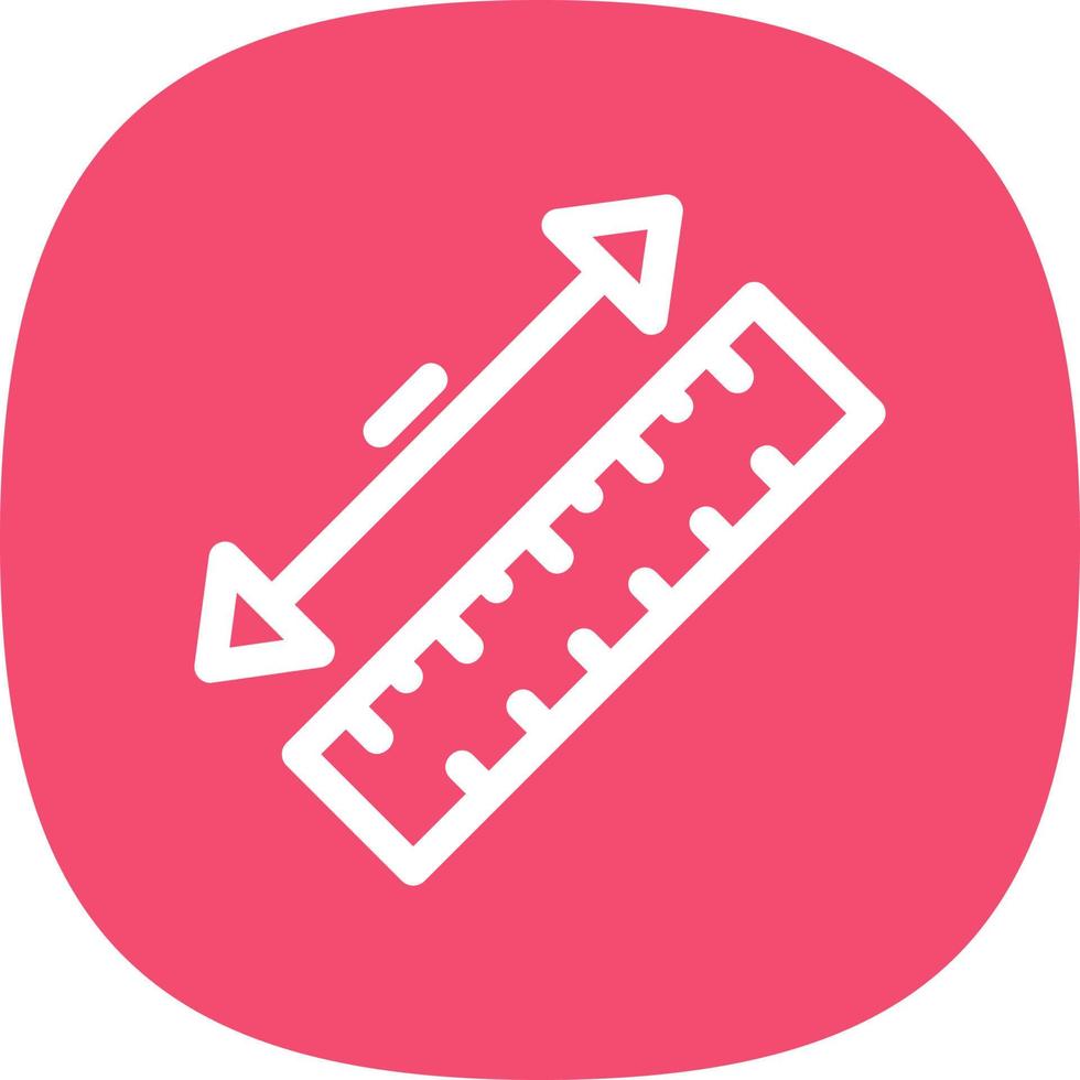 Measuring Tape Vector Icon Design