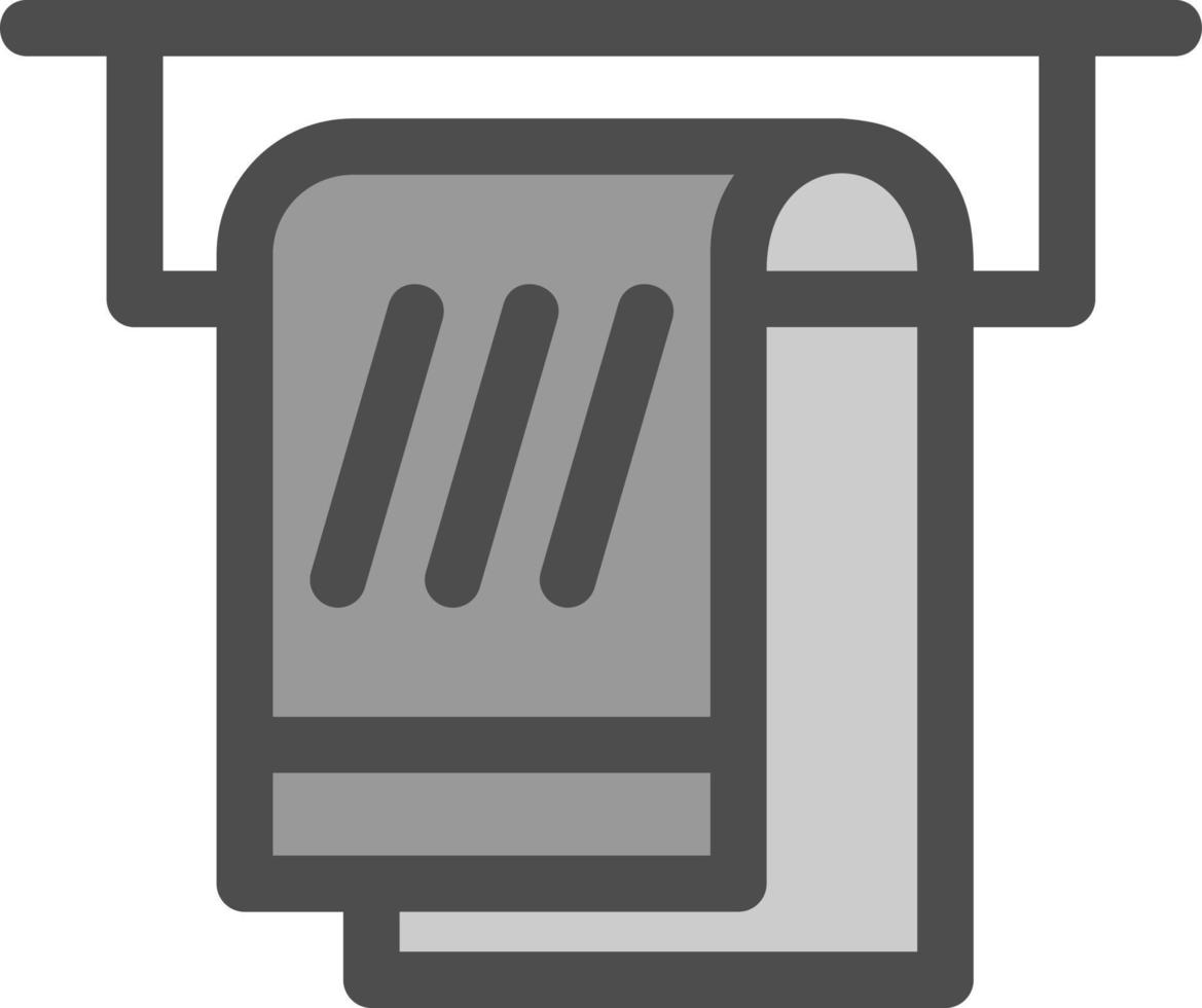 Towel Vector Icon Design