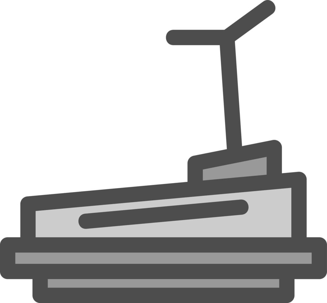 Treadmill Vector Icon Design