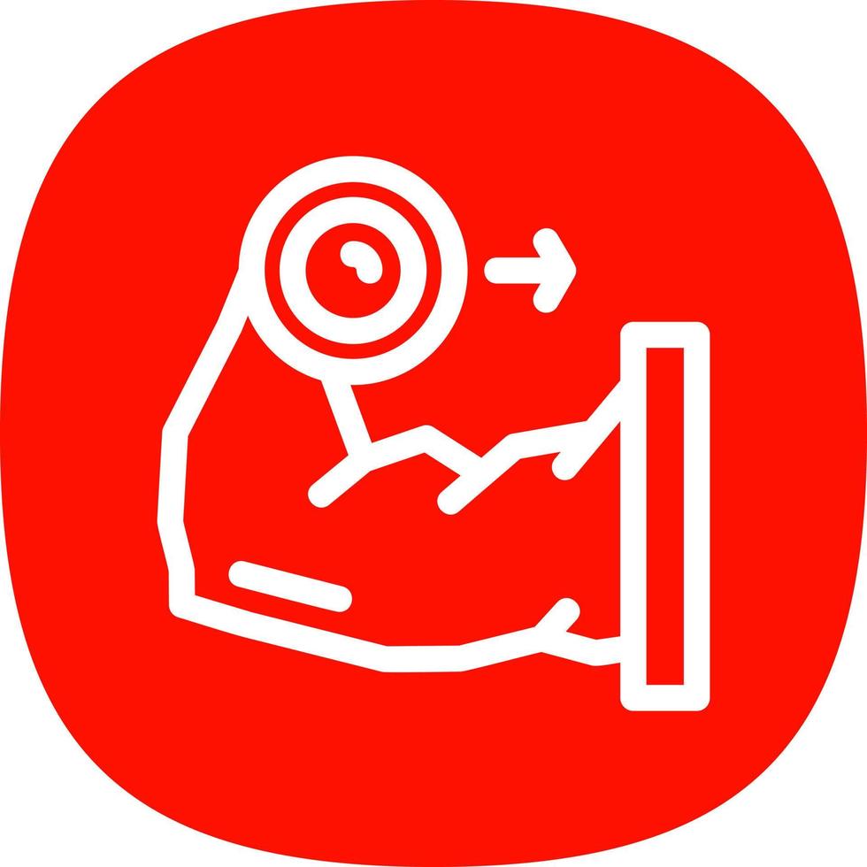 Weightlifter Vector Icon Design