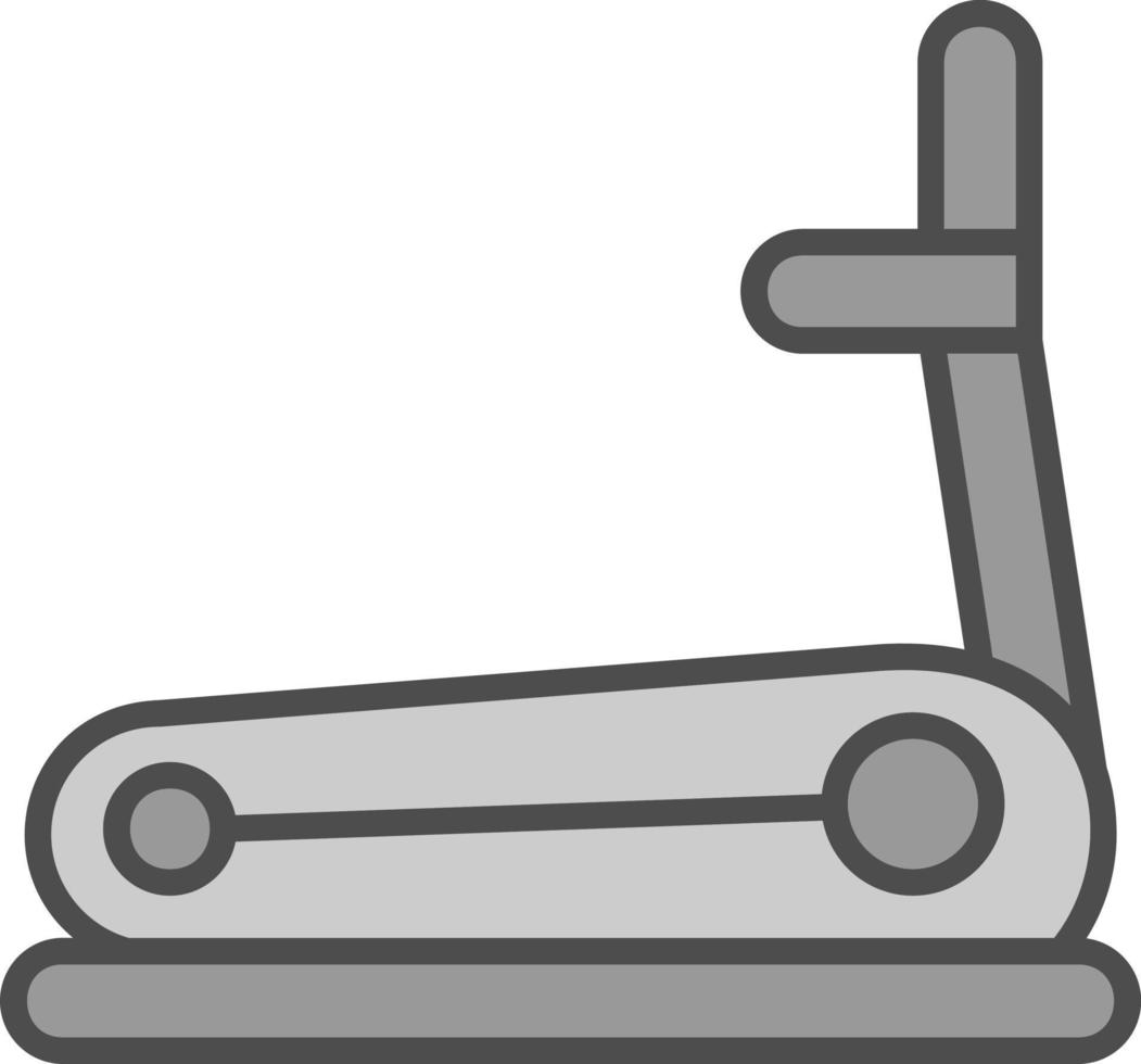 Treadmill Vector Icon Design