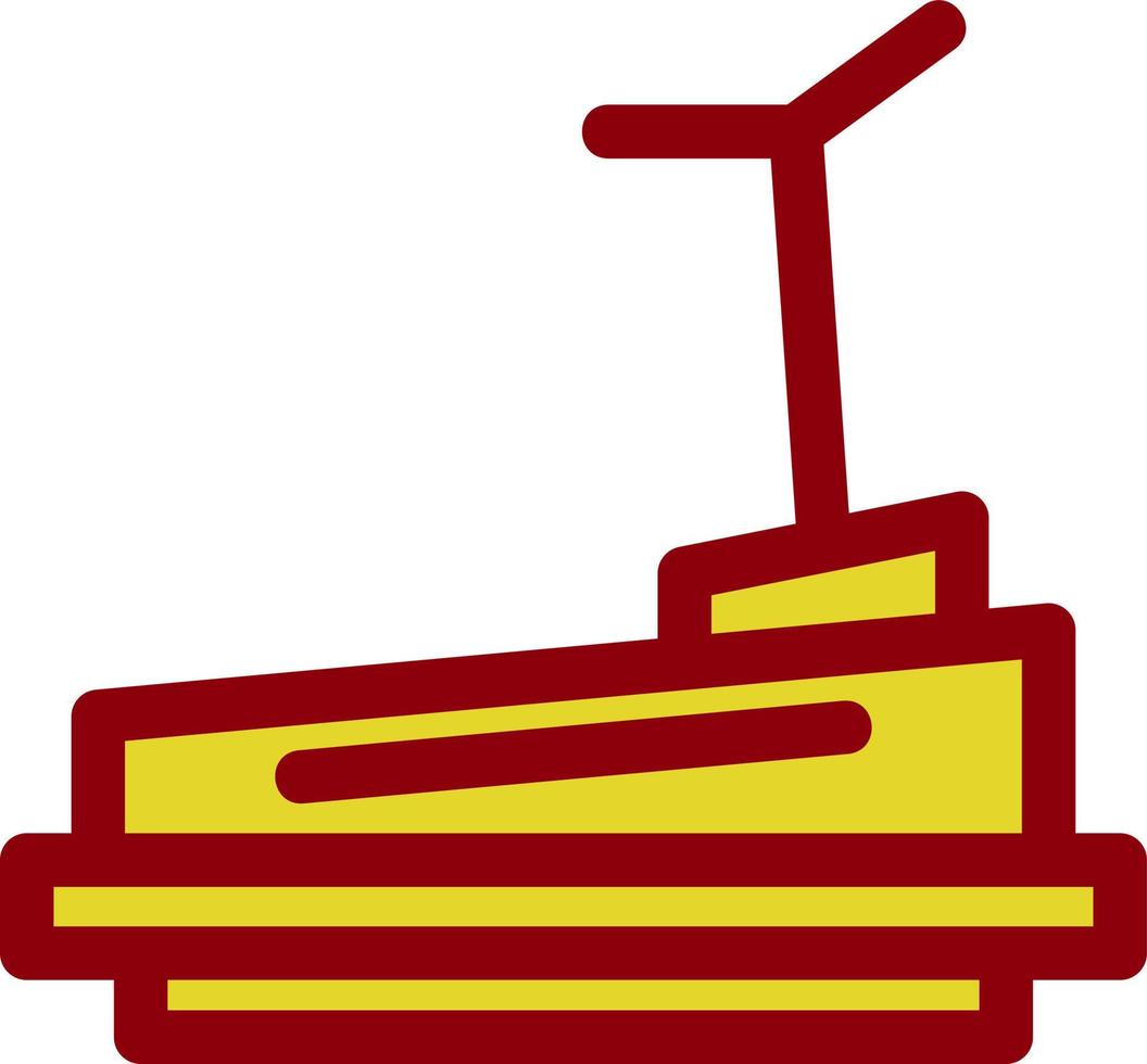 Treadmill Vector Icon Design