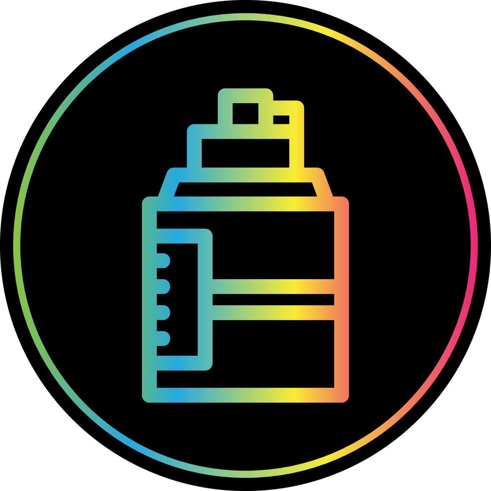 Water Bottle Vector Icon Design