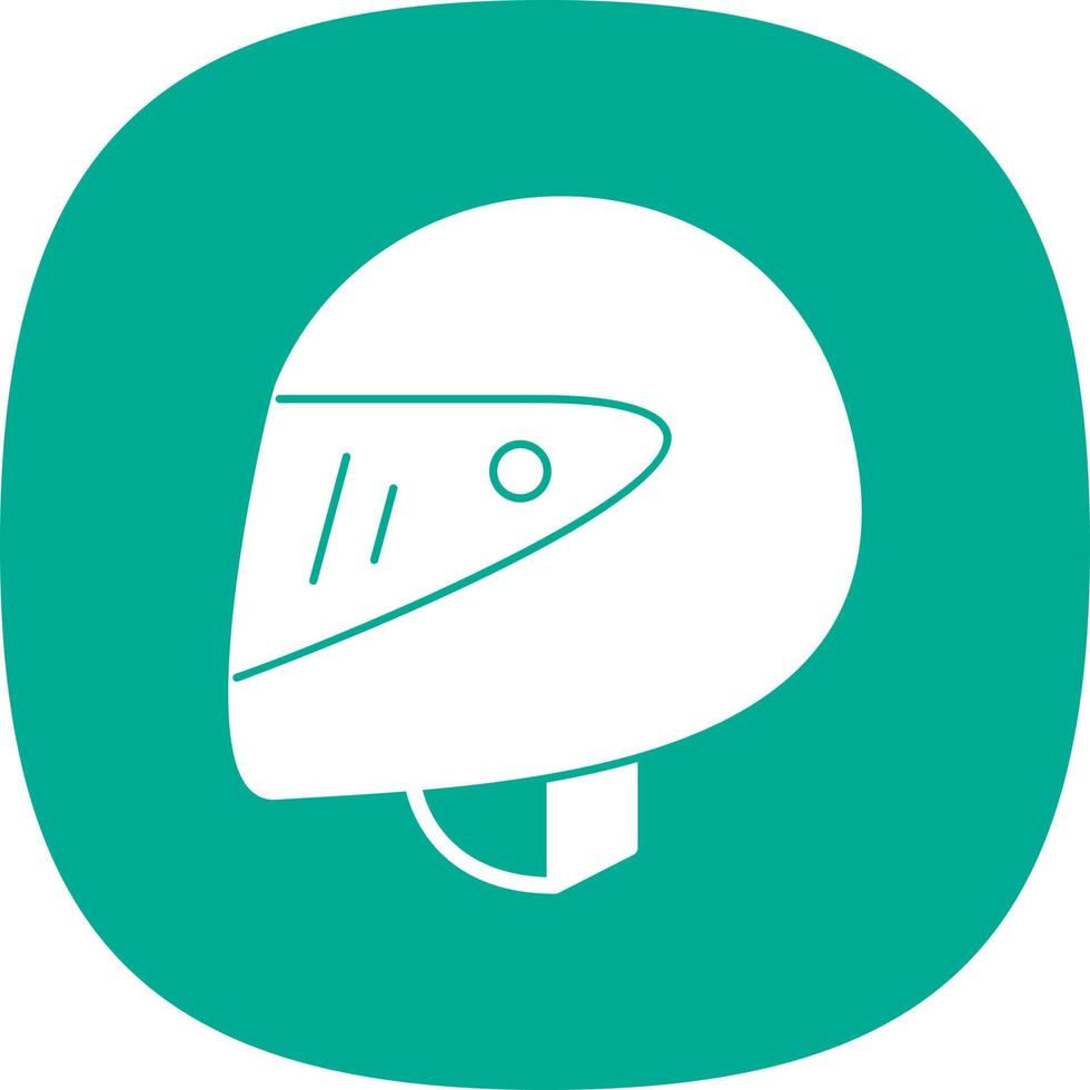 Helmet Vector Icon Design