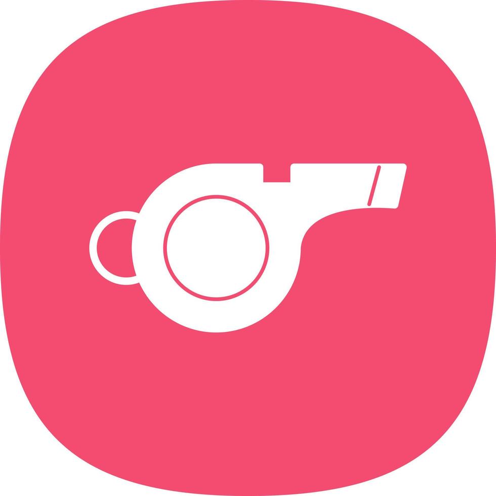 Whistle Vector Icon Design